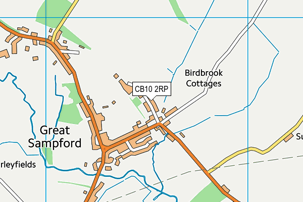 CB10 2RP map - OS VectorMap District (Ordnance Survey) CB10 2RP map - OS VectorMap District (Ordnance Survey)