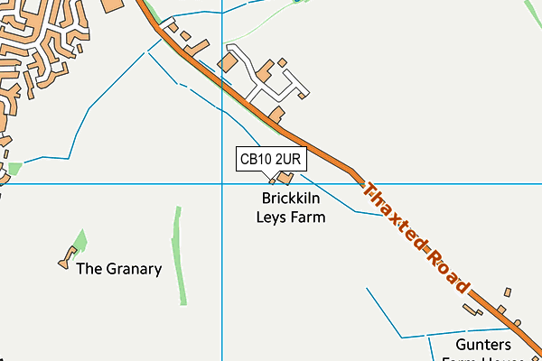 CB10 2UR map - OS VectorMap District (Ordnance Survey) CB10 2UR map - OS VectorMap District (Ordnance Survey)