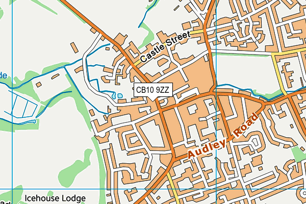 CB10 9ZZ map - OS VectorMap District (Ordnance Survey) CB10 9ZZ map - OS VectorMap District (Ordnance Survey)