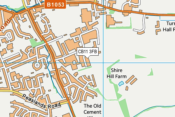CB11 3FB map - OS VectorMap District (Ordnance Survey) CB11 3FB map - OS VectorMap District (Ordnance Survey)