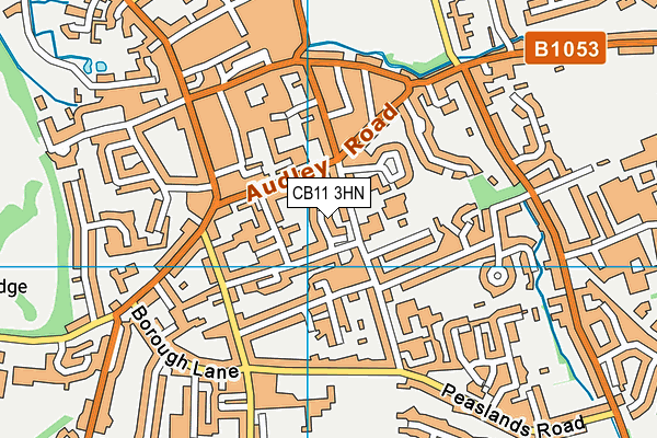 CB11 3HN map - OS VectorMap District (Ordnance Survey) CB11 3HN map - OS VectorMap District (Ordnance Survey)