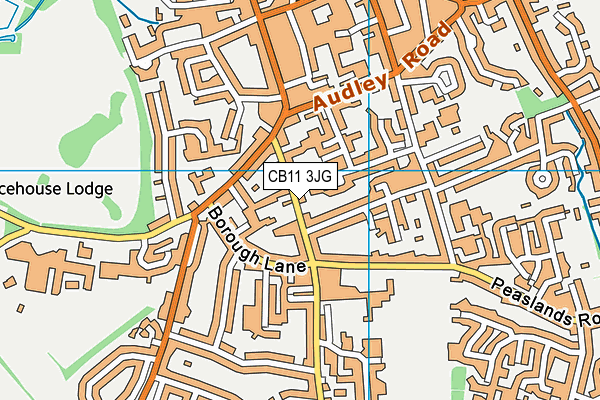 CB11 3JG map - OS VectorMap District (Ordnance Survey) CB11 3JG map - OS VectorMap District (Ordnance Survey)