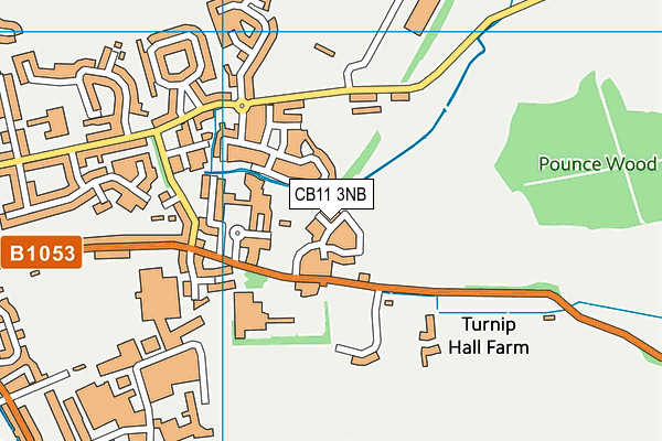 CB11 3NB map - OS VectorMap District (Ordnance Survey) CB11 3NB map - OS VectorMap District (Ordnance Survey)