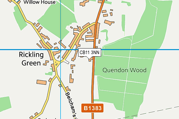 CB11 3NN map - OS VectorMap District (Ordnance Survey) CB11 3NN map - OS VectorMap District (Ordnance Survey)