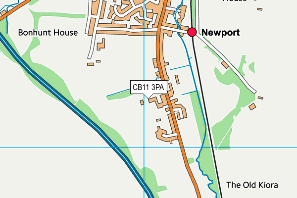 CB11 3PA map - OS VectorMap District (Ordnance Survey) CB11 3PA map - OS VectorMap District (Ordnance Survey)