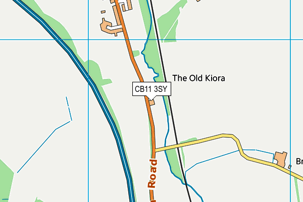 CB11 3SY map - OS VectorMap District (Ordnance Survey) CB11 3SY map - OS VectorMap District (Ordnance Survey)