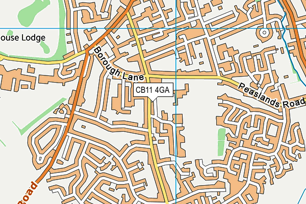 CB11 4GA map - OS VectorMap District (Ordnance Survey) CB11 4GA map - OS VectorMap District (Ordnance Survey)