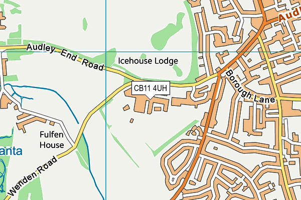 CB11 4UH map - OS VectorMap District (Ordnance Survey) CB11 4UH map - OS VectorMap District (Ordnance Survey)