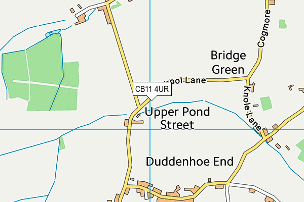 CB11 4UR map - OS VectorMap District (Ordnance Survey) CB11 4UR map - OS VectorMap District (Ordnance Survey)