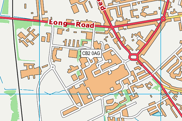 CB2 0AG map - OS VectorMap District (Ordnance Survey) CB2 0AG map - OS VectorMap District (Ordnance Survey)