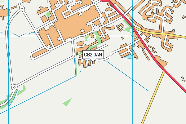 CB2 0AN map - OS VectorMap District (Ordnance Survey) CB2 0AN map - OS VectorMap District (Ordnance Survey)