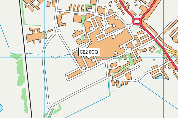 CB2 0QQ map - OS VectorMap District (Ordnance Survey) CB2 0QQ map - OS VectorMap District (Ordnance Survey)