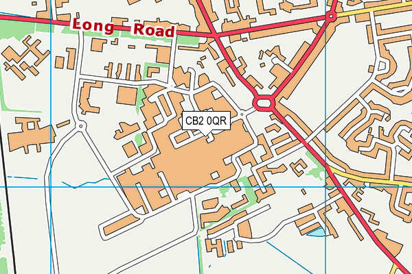 CB2 0QR map - OS VectorMap District (Ordnance Survey) CB2 0QR map - OS VectorMap District (Ordnance Survey)