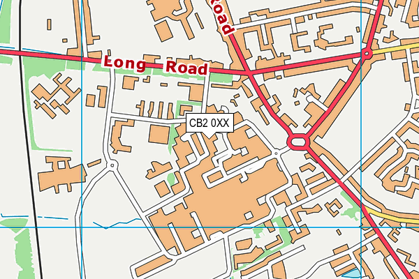 CB2 0XX map - OS VectorMap District (Ordnance Survey) CB2 0XX map - OS VectorMap District (Ordnance Survey)