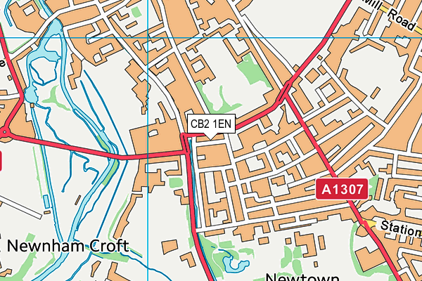 CB2 1EN map - OS VectorMap District (Ordnance Survey) CB2 1EN map - OS VectorMap District (Ordnance Survey)