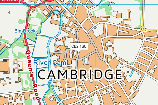 CB2 1SU map - OS VectorMap District (Ordnance Survey) CB2 1SU map - OS VectorMap District (Ordnance Survey)