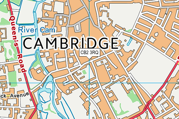 CB2 3RQ map - OS VectorMap District (Ordnance Survey) CB2 3RQ map - OS VectorMap District (Ordnance Survey)