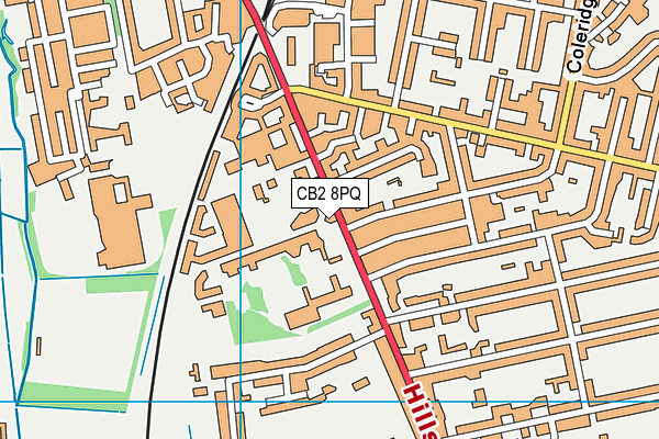 CB2 8PQ map - OS VectorMap District (Ordnance Survey) CB2 8PQ map - OS VectorMap District (Ordnance Survey)
