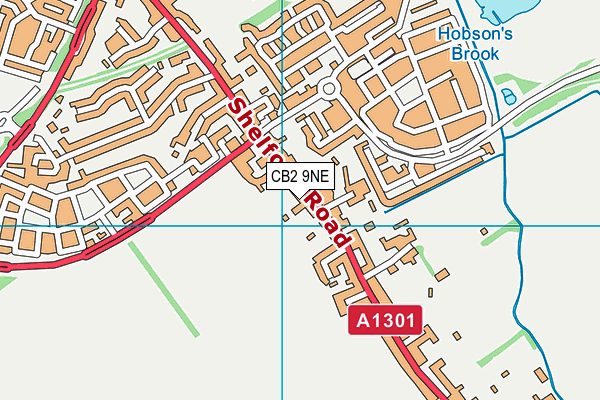 CB2 9NE map - OS VectorMap District (Ordnance Survey) CB2 9NE map - OS VectorMap District (Ordnance Survey)