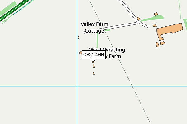 CB21 4HH map - OS VectorMap District (Ordnance Survey) CB21 4HH map - OS VectorMap District (Ordnance Survey)