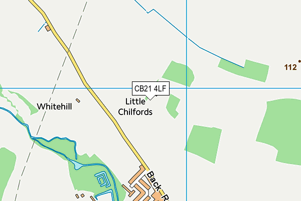 CB21 4LF map - OS VectorMap District (Ordnance Survey) CB21 4LF map - OS VectorMap District (Ordnance Survey)