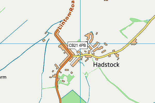 CB21 4PB map - OS VectorMap District (Ordnance Survey) CB21 4PB map - OS VectorMap District (Ordnance Survey)