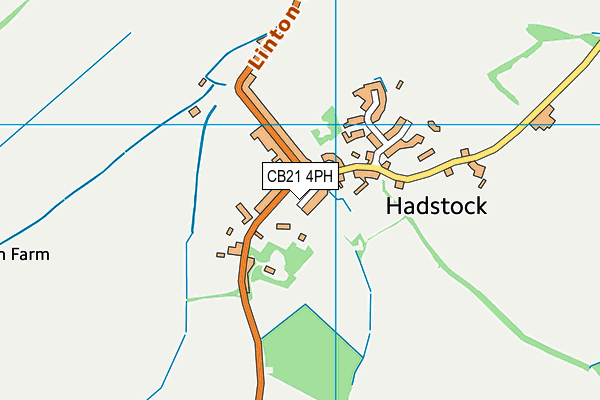 CB21 4PH map - OS VectorMap District (Ordnance Survey) CB21 4PH map - OS VectorMap District (Ordnance Survey)