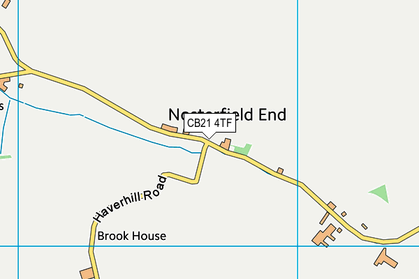 CB21 4TF map - OS VectorMap District (Ordnance Survey) CB21 4TF map - OS VectorMap District (Ordnance Survey)