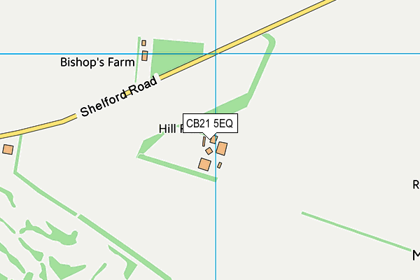 CB21 5EQ map - OS VectorMap District (Ordnance Survey) CB21 5EQ map - OS VectorMap District (Ordnance Survey)