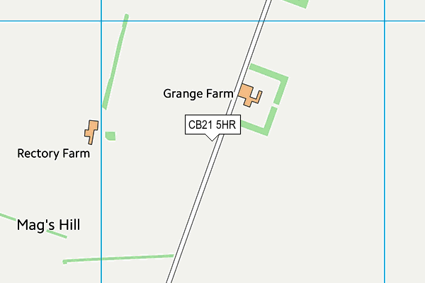 CB21 5HR map - OS VectorMap District (Ordnance Survey) CB21 5HR map - OS VectorMap District (Ordnance Survey)