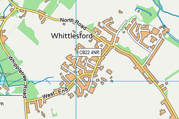 CB22 4NR map - OS VectorMap District (Ordnance Survey) CB22 4NR map - OS VectorMap District (Ordnance Survey)