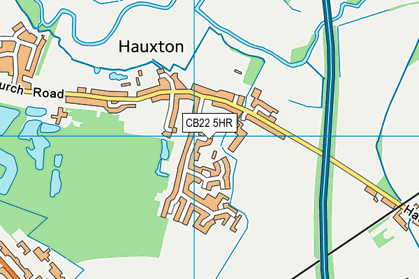 CB22 5HR map - OS VectorMap District (Ordnance Survey) CB22 5HR map - OS VectorMap District (Ordnance Survey)