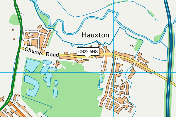 CB22 5HS map - OS VectorMap District (Ordnance Survey) CB22 5HS map - OS VectorMap District (Ordnance Survey)