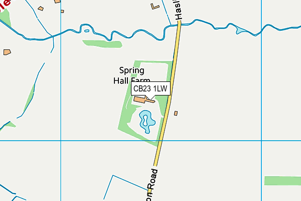 CB23 1LW map - OS VectorMap District (Ordnance Survey) CB23 1LW map - OS VectorMap District (Ordnance Survey)