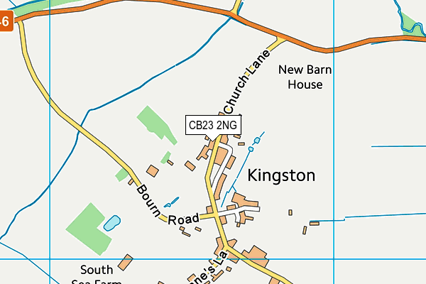 CB23 2NG map - OS VectorMap District (Ordnance Survey) CB23 2NG map - OS VectorMap District (Ordnance Survey)