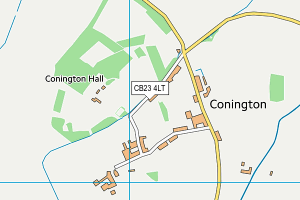 CB23 4LT map - OS VectorMap District (Ordnance Survey) CB23 4LT map - OS VectorMap District (Ordnance Survey)