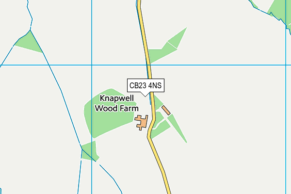 CB23 4NS map - OS VectorMap District (Ordnance Survey) CB23 4NS map - OS VectorMap District (Ordnance Survey)