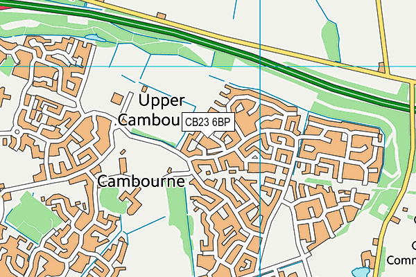 CB23 6BP map - OS VectorMap District (Ordnance Survey) CB23 6BP map - OS VectorMap District (Ordnance Survey)