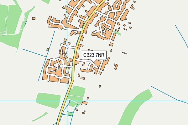 CB23 7NR map - OS VectorMap District (Ordnance Survey) CB23 7NR map - OS VectorMap District (Ordnance Survey)