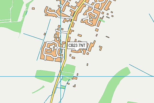 CB23 7NT map - OS VectorMap District (Ordnance Survey) CB23 7NT map - OS VectorMap District (Ordnance Survey)