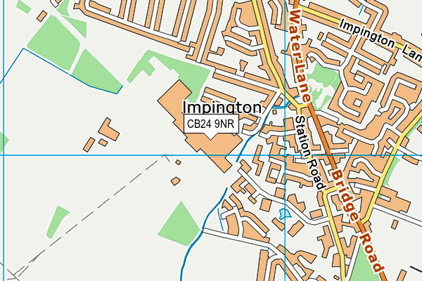 CB24 9NR map - OS VectorMap District (Ordnance Survey) CB24 9NR map - OS VectorMap District (Ordnance Survey)