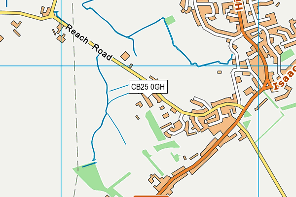 CB25 0GH map - OS VectorMap District (Ordnance Survey) CB25 0GH map - OS VectorMap District (Ordnance Survey)