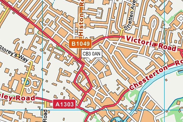 CB3 0AN map - OS VectorMap District (Ordnance Survey) CB3 0AN map - OS VectorMap District (Ordnance Survey)