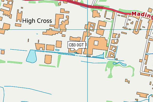 CB3 0GT map - OS VectorMap District (Ordnance Survey) CB3 0GT map - OS VectorMap District (Ordnance Survey)