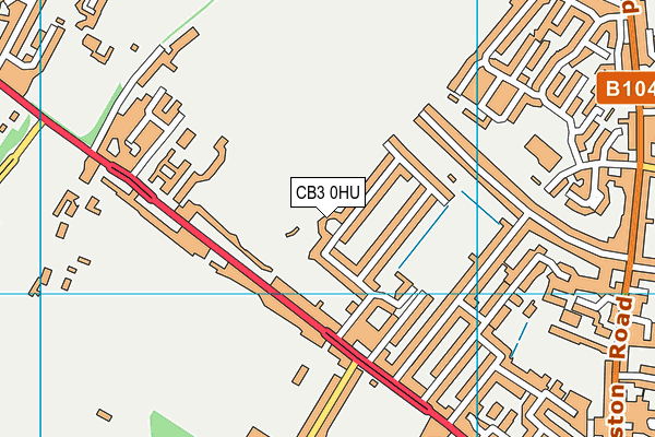 CB3 0HU map - OS VectorMap District (Ordnance Survey) CB3 0HU map - OS VectorMap District (Ordnance Survey)