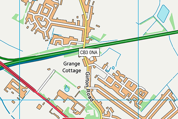 CB3 0NA map - OS VectorMap District (Ordnance Survey) CB3 0NA map - OS VectorMap District (Ordnance Survey)