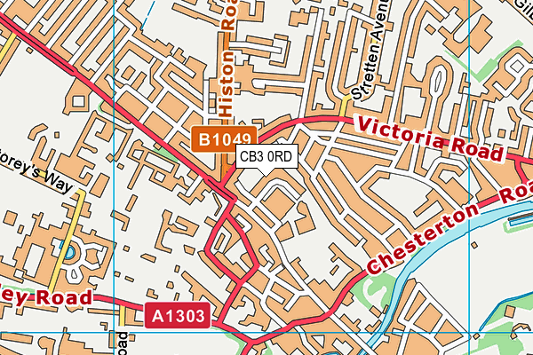 CB3 0RD map - OS VectorMap District (Ordnance Survey) CB3 0RD map - OS VectorMap District (Ordnance Survey)