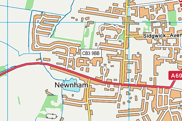 CB3 9BB map - OS VectorMap District (Ordnance Survey) CB3 9BB map - OS VectorMap District (Ordnance Survey)