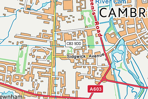 CB3 9DD map - OS VectorMap District (Ordnance Survey) CB3 9DD map - OS VectorMap District (Ordnance Survey)