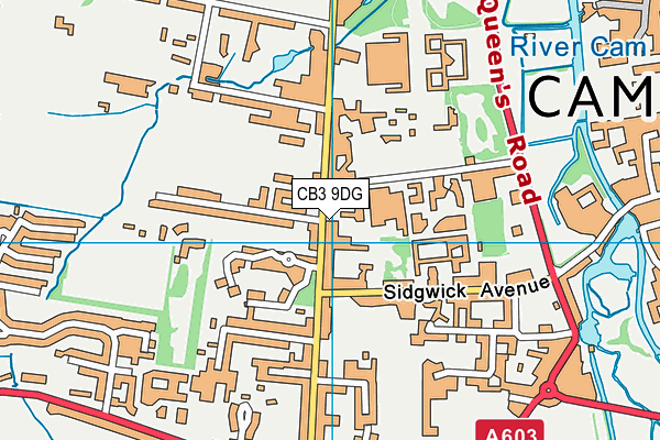 CB3 9DG map - OS VectorMap District (Ordnance Survey) CB3 9DG map - OS VectorMap District (Ordnance Survey)